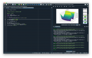 Mostrando graficos en 3D co spyder y python