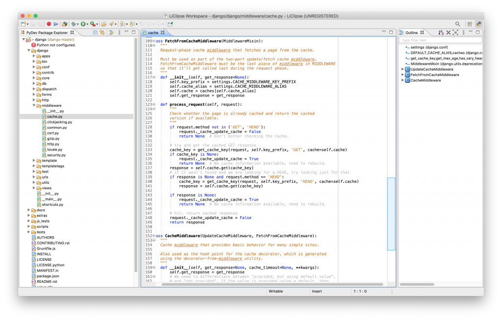 LiClipse - PyDev en Eclipse