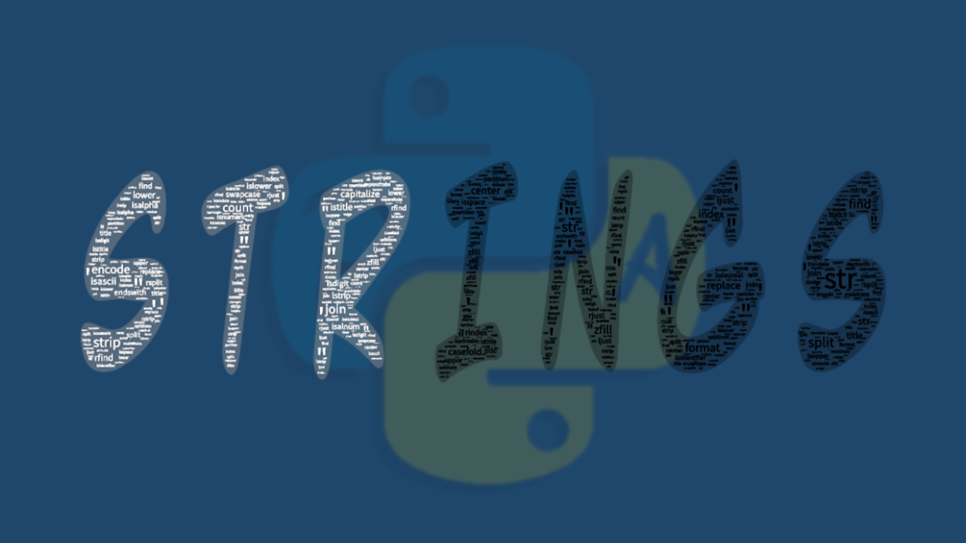 Strings en python