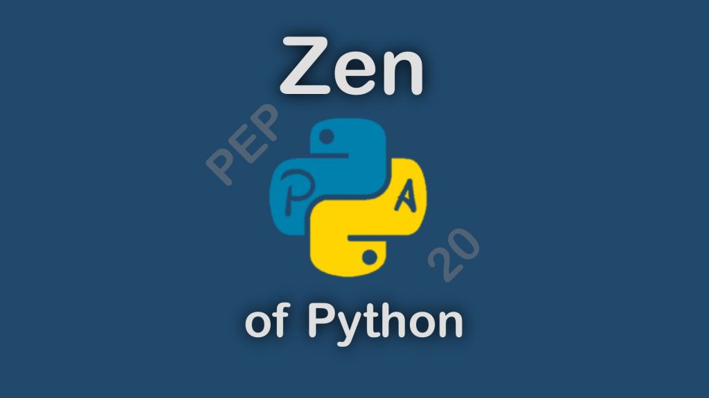 Zen of Python PEP 20