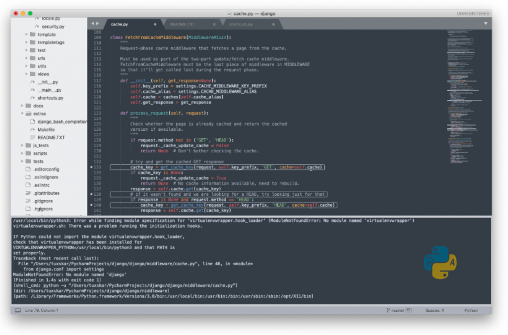 Sublime Text Python